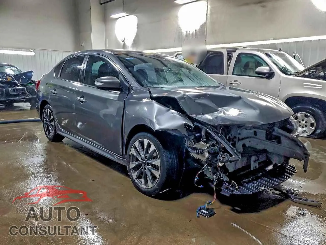 2017 NISSAN SENTRA Damaged VIN 3N1AB7AP1HY216771 – dashboard