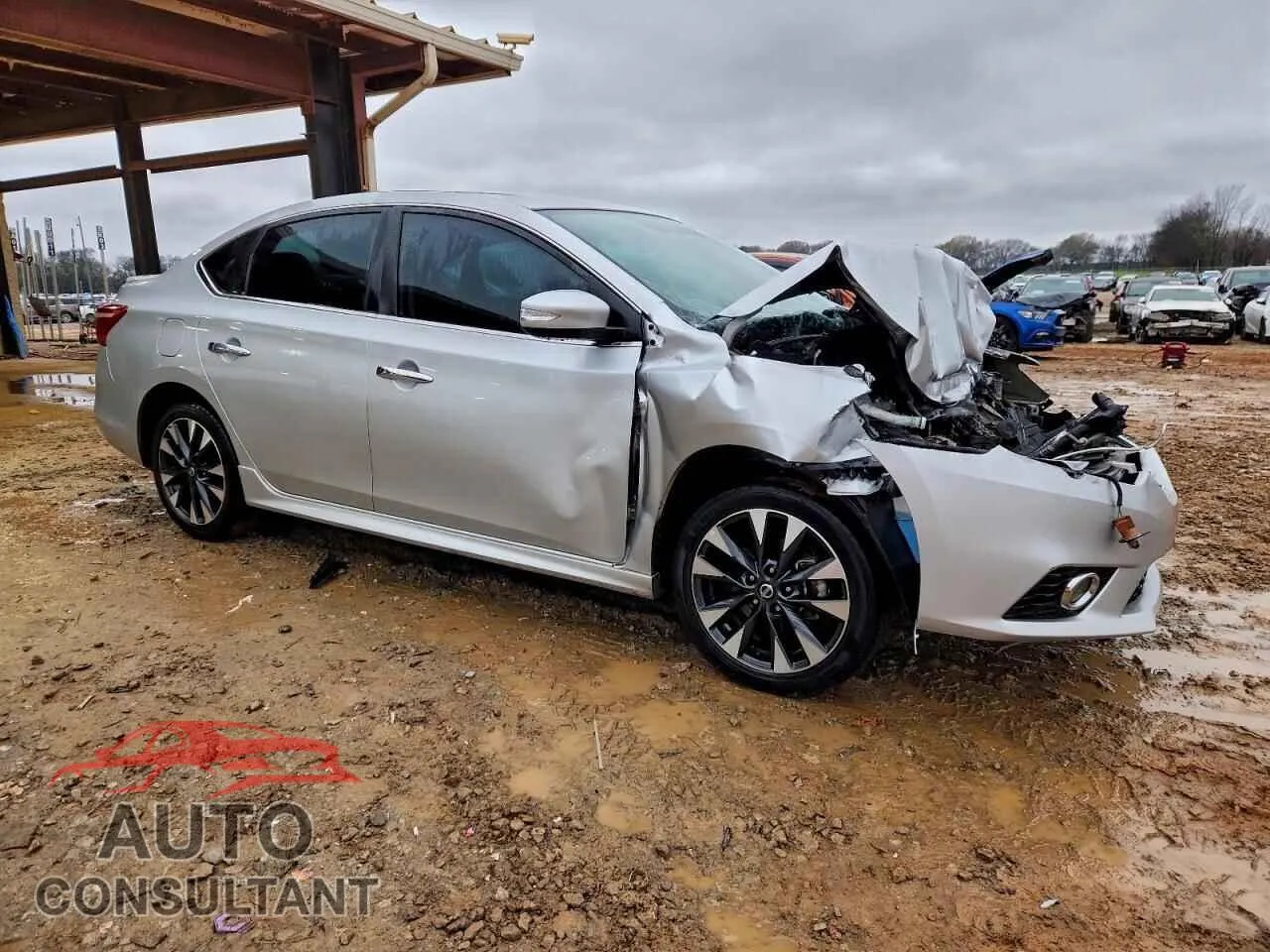 2017 NISSAN SENTRA Damaged VIN 3N1AB7AP3HY236620 – dashboard