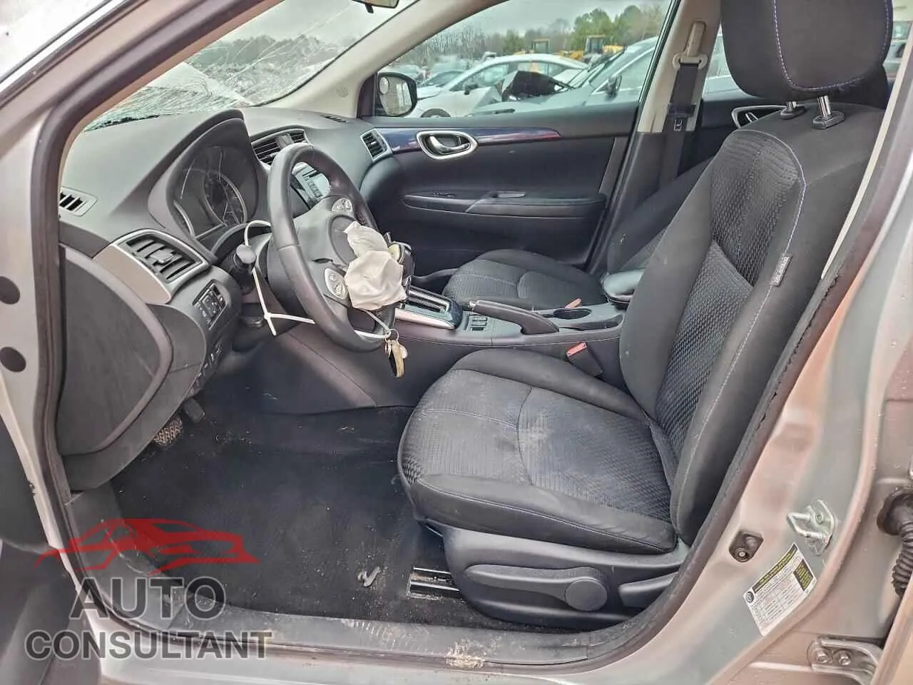2017 NISSAN SENTRA Damaged VIN 3N1AB7AP3HY236620 – exterior detail