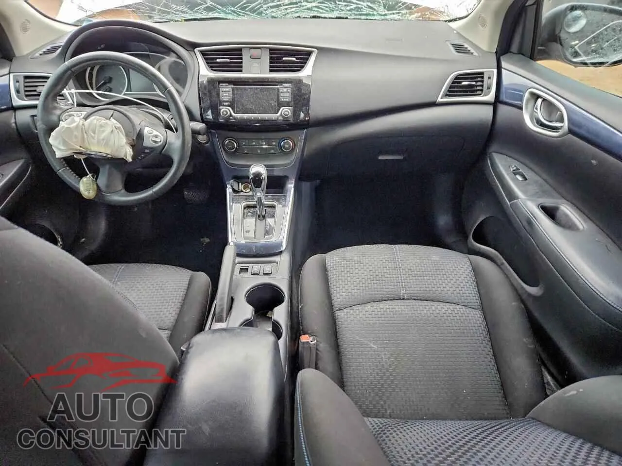 2017 NISSAN SENTRA Damaged VIN 3N1AB7AP3HY236620 – undercarriage