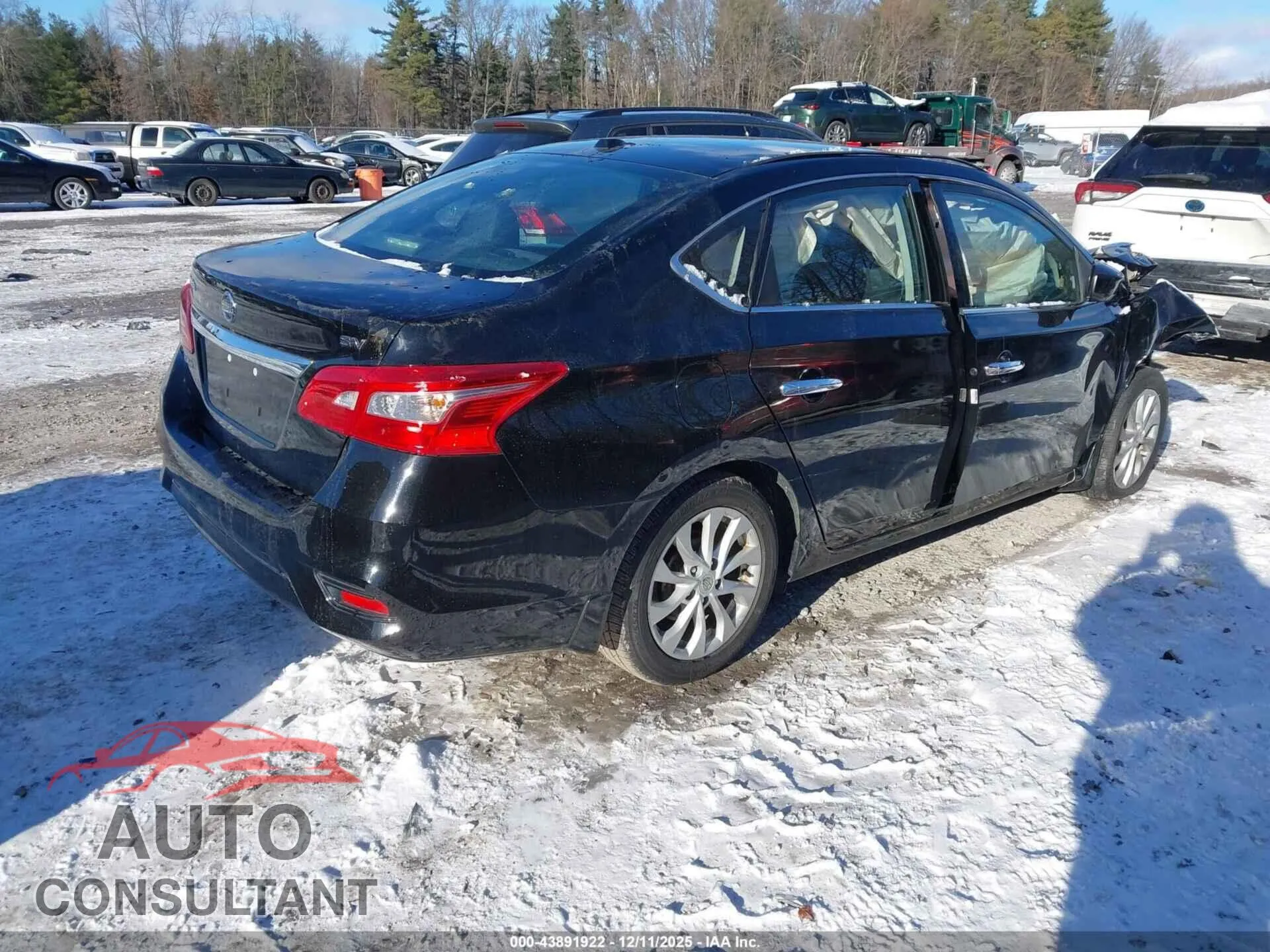 2018 NISSAN SENTRA Damaged VIN 3N1AB7AP3JY229477 – dashboard