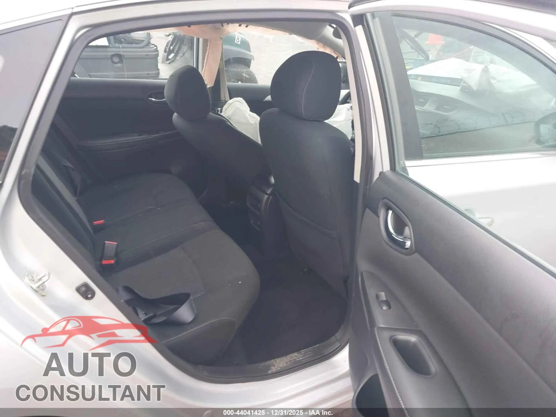 2019 NISSAN SENTRA Damaged VIN 3N1AB7AP3KY375816 – undercarriage