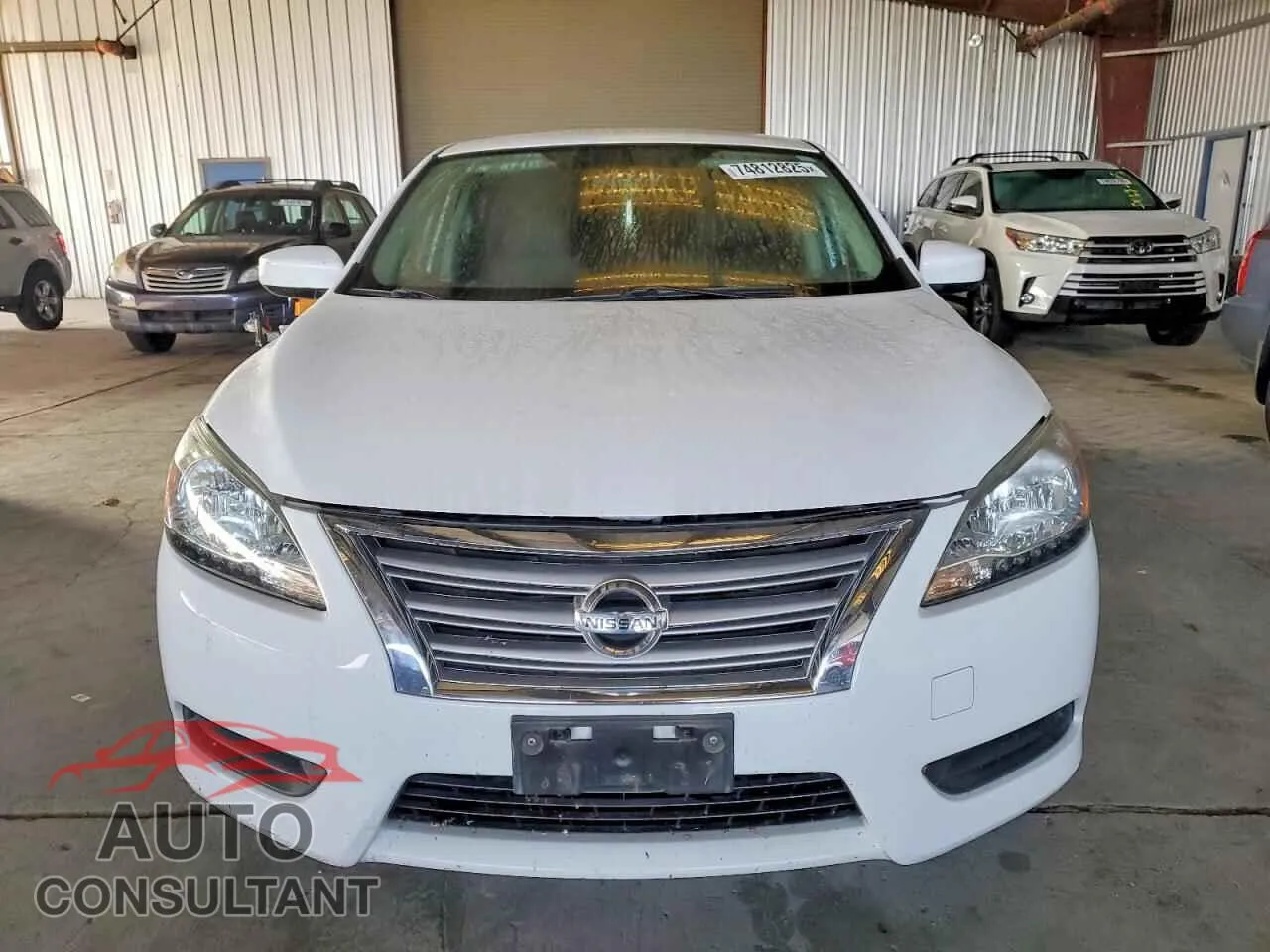 2015 NISSAN SENTRA Damaged VIN 3N1AB7AP4FY268022 – interior seats