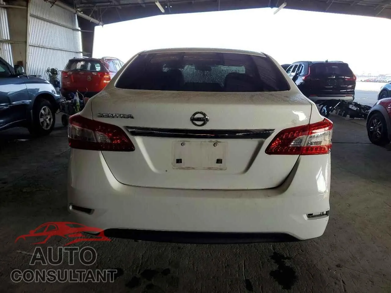 2015 NISSAN SENTRA Damaged VIN 3N1AB7AP4FY268022 – engine bay