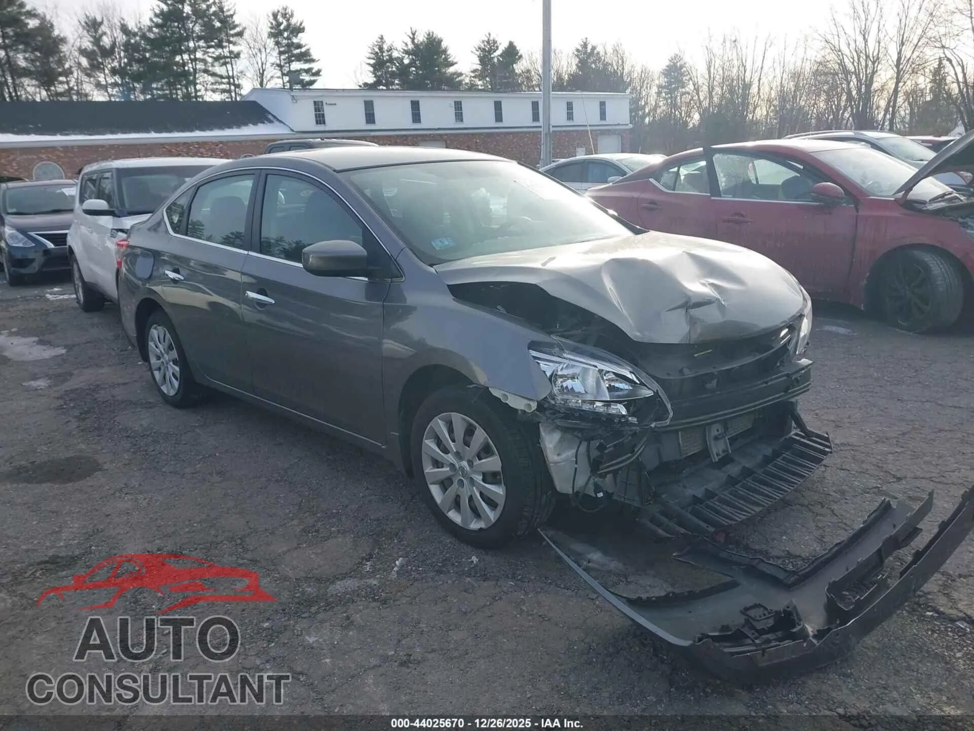 2015 NISSAN SENTRA VIN 3N1AB7AP4FY348730
