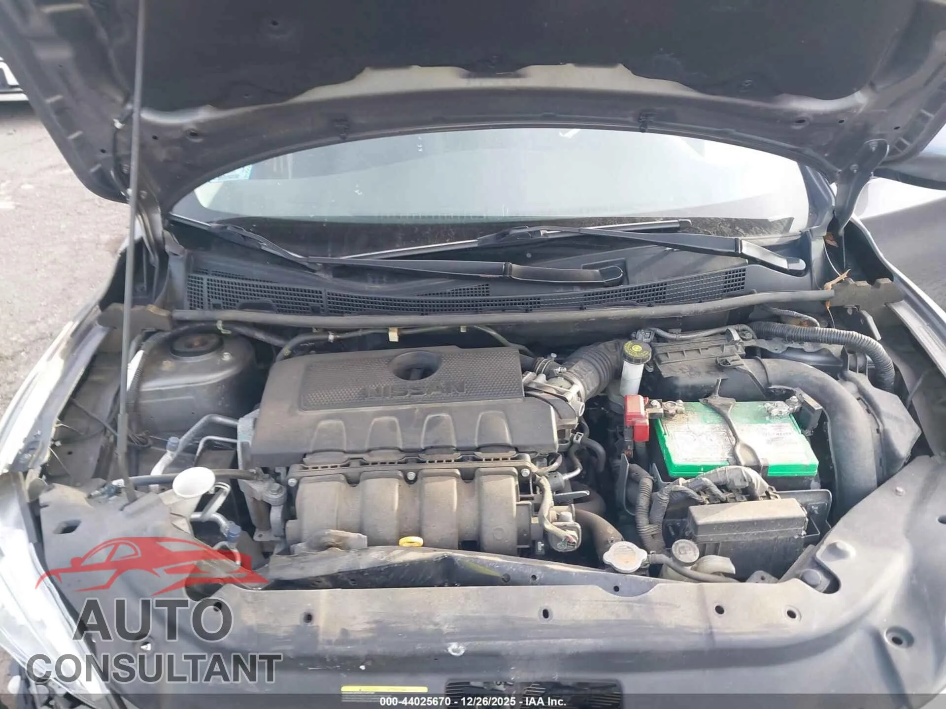 2015 NISSAN SENTRA Damaged VIN 3N1AB7AP4FY348730 – odometer reading