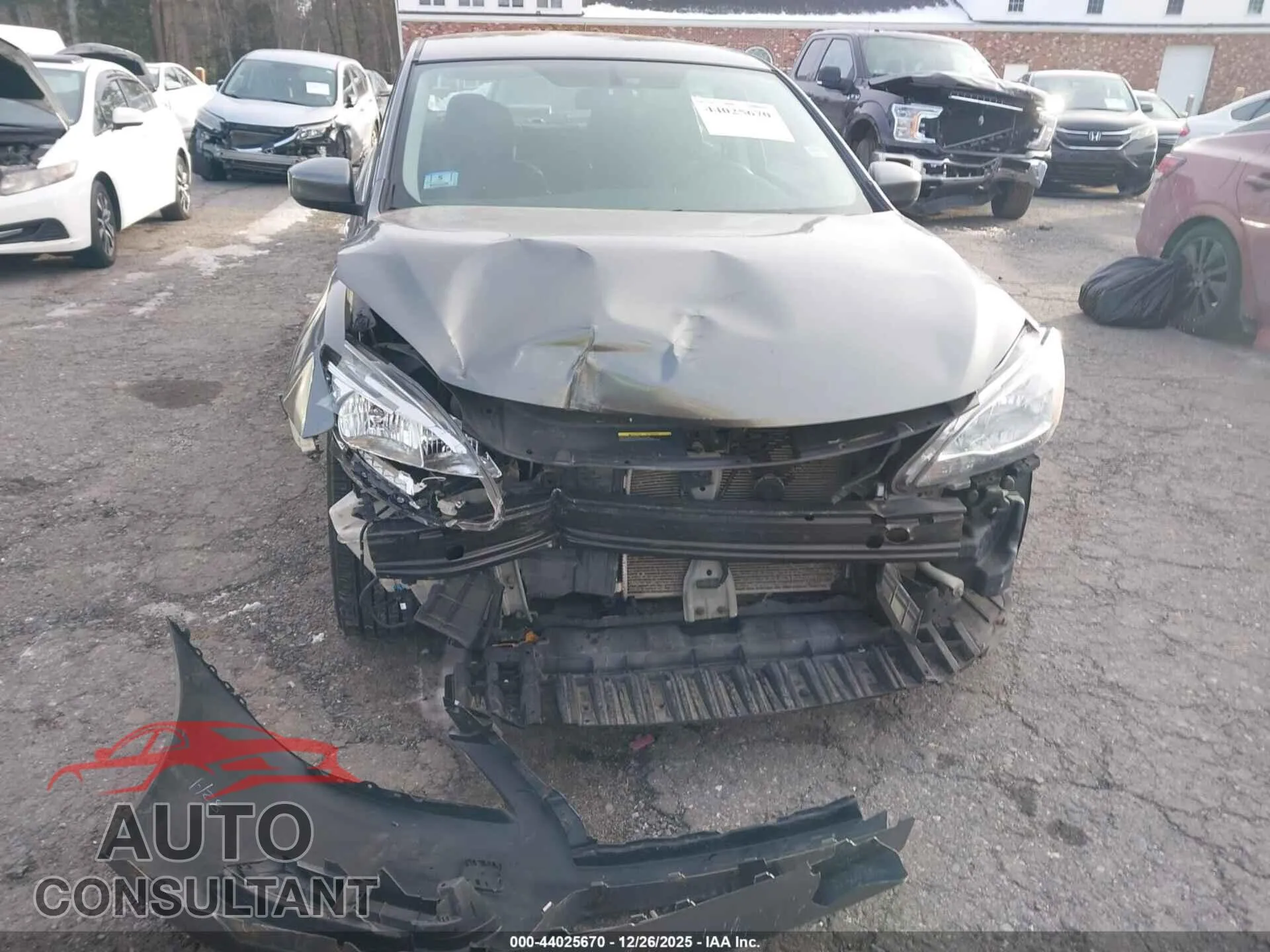 2015 NISSAN SENTRA Damaged VIN 3N1AB7AP4FY348730 – photo 12