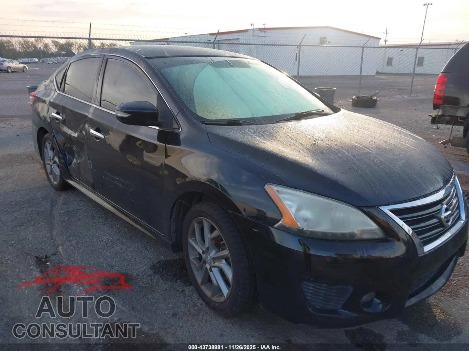 2015 NISSAN SENTRA VIN 3N1AB7AP5FY360935
