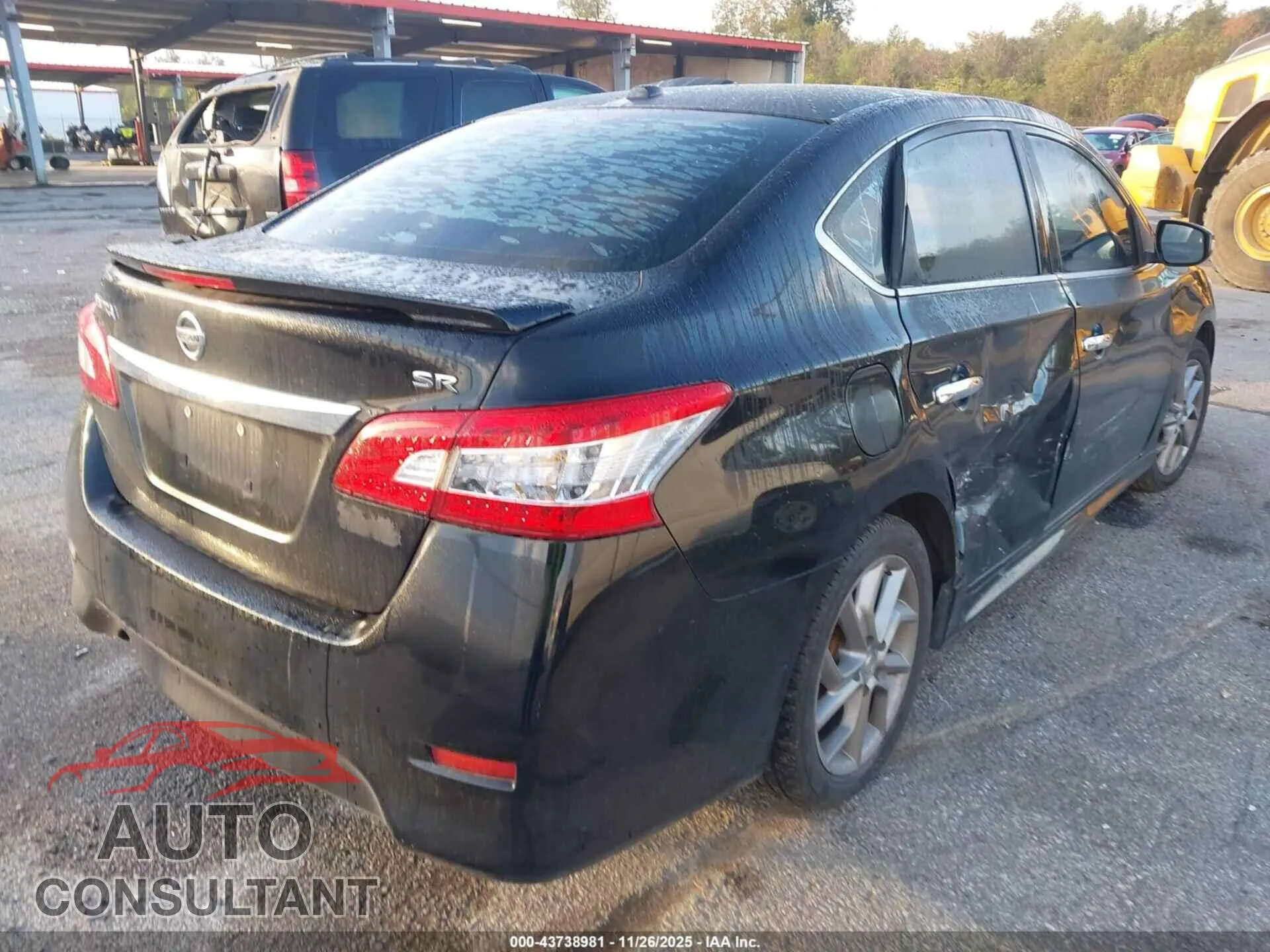 2015 NISSAN SENTRA Damaged VIN 3N1AB7AP5FY360935 – dashboard
