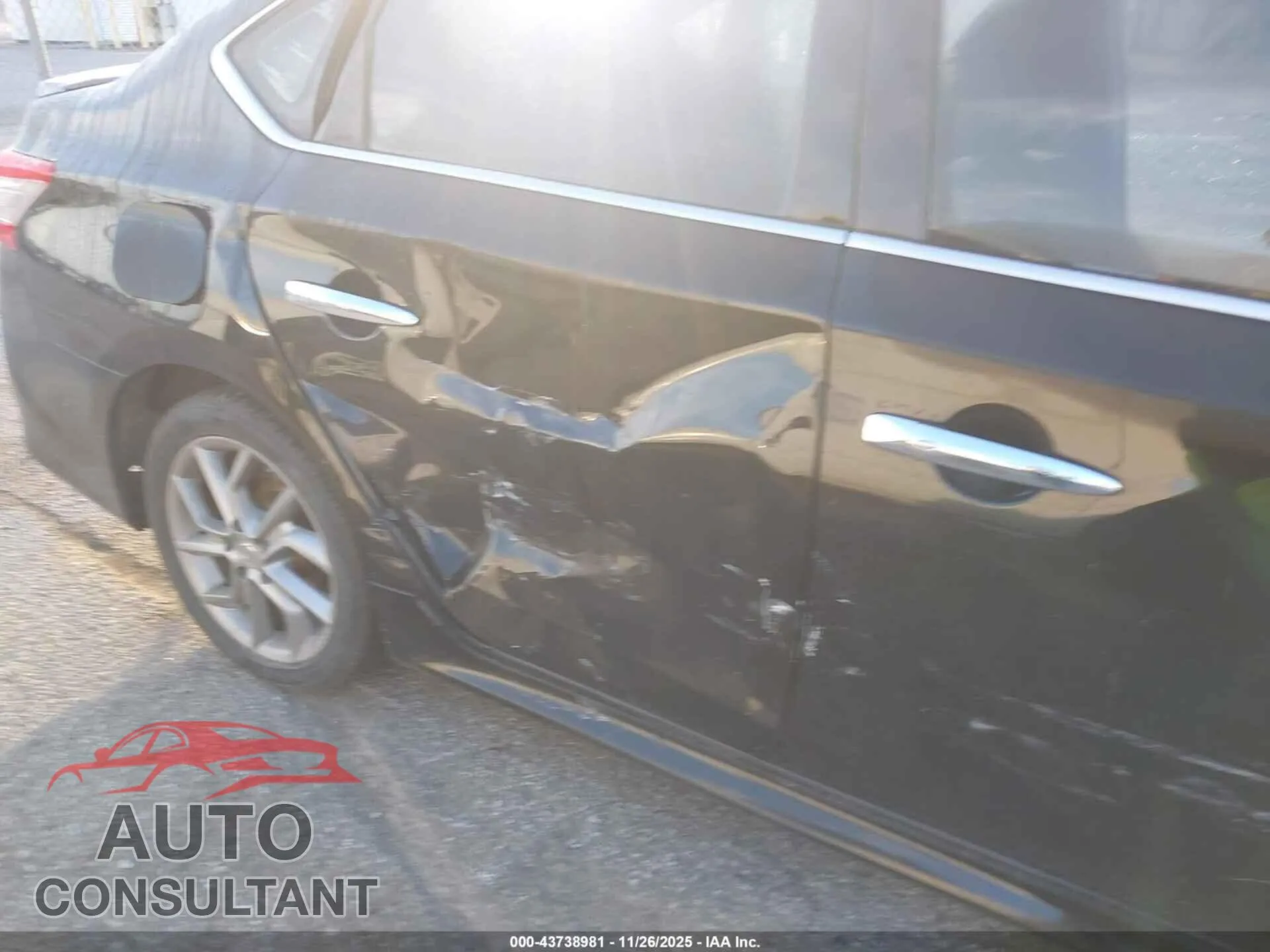 2015 NISSAN SENTRA Damaged VIN 3N1AB7AP5FY360935 – engine bay