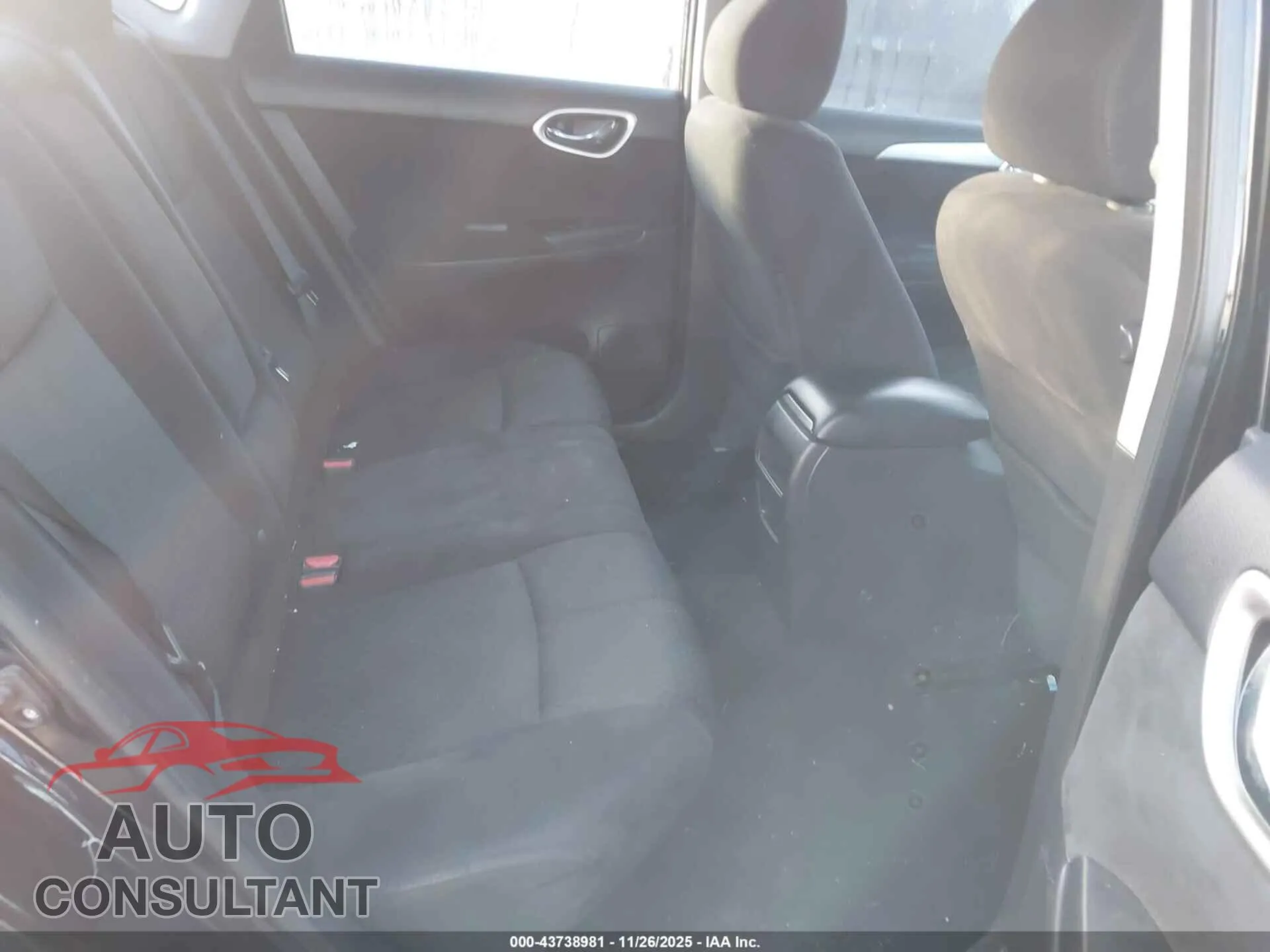 2015 NISSAN SENTRA Damaged VIN 3N1AB7AP5FY360935 – undercarriage