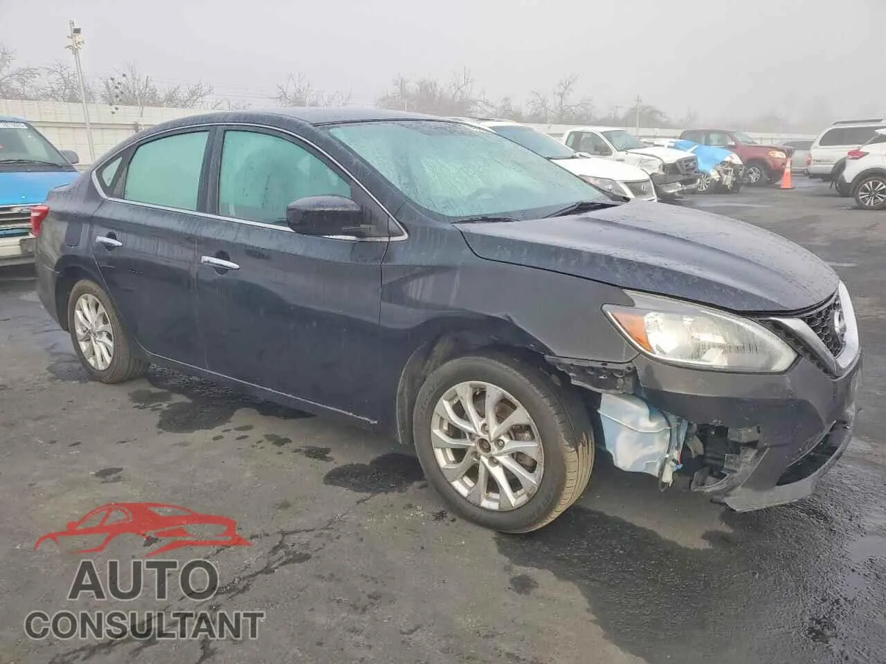 2018 NISSAN SENTRA Damaged VIN 3N1AB7AP5JL657516 – dashboard
