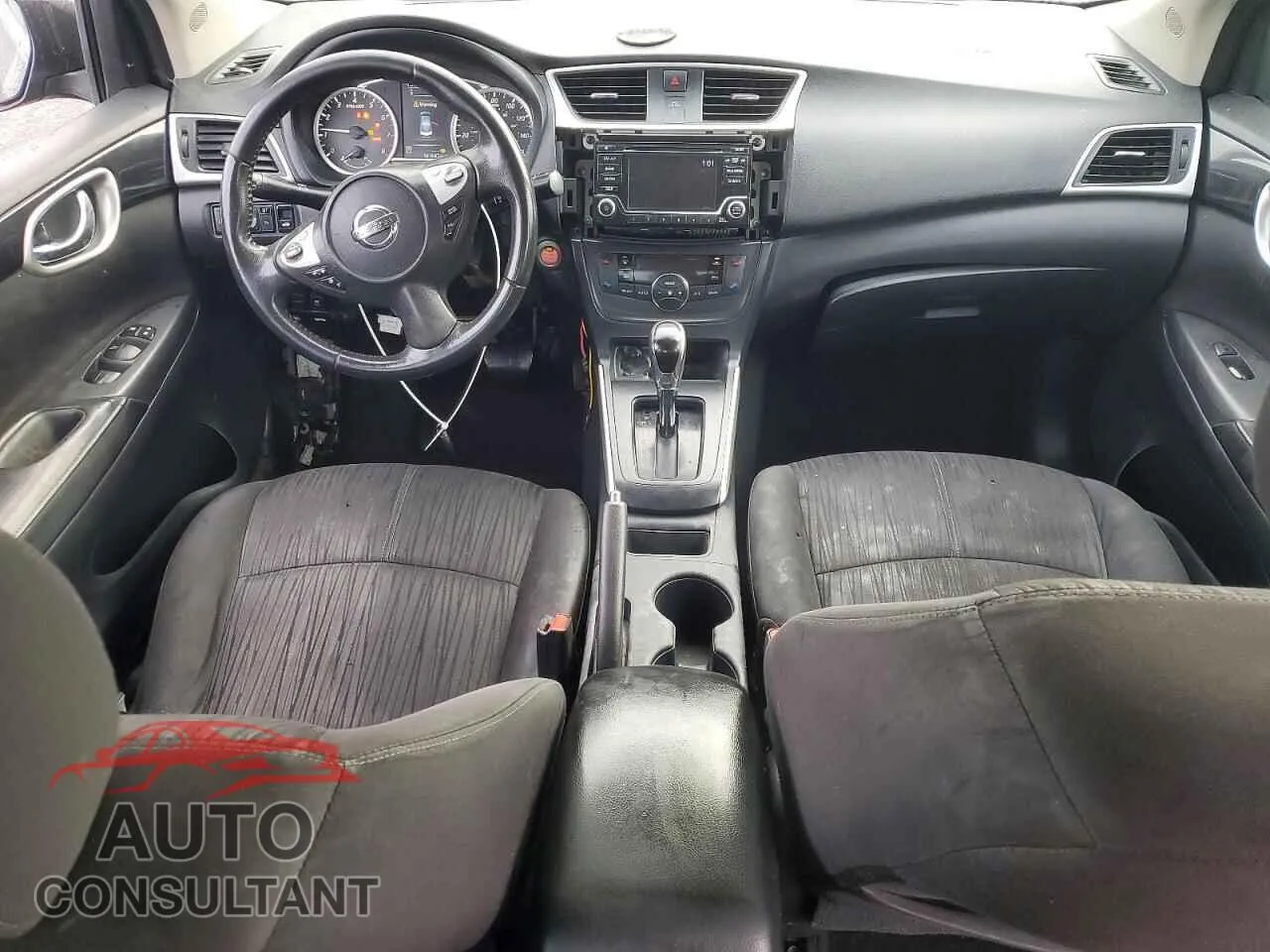 2018 NISSAN SENTRA Damaged VIN 3N1AB7AP5JL657516 – undercarriage