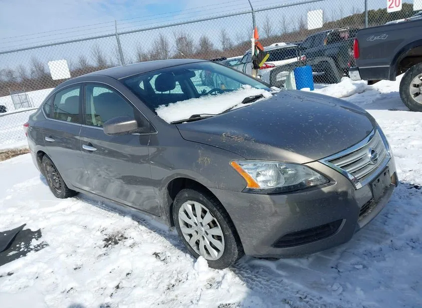 2015 NISSAN Sentra Used VIN 3N1AB7AP6FL692539 – interior seats