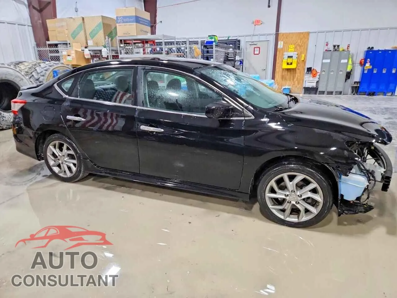 2013 NISSAN SENTRA Damaged VIN 3N1AB7AP7DL695981 – dashboard