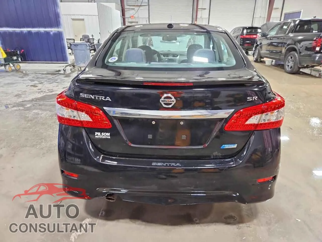 2013 NISSAN SENTRA Damaged VIN 3N1AB7AP7DL695981 – engine bay
