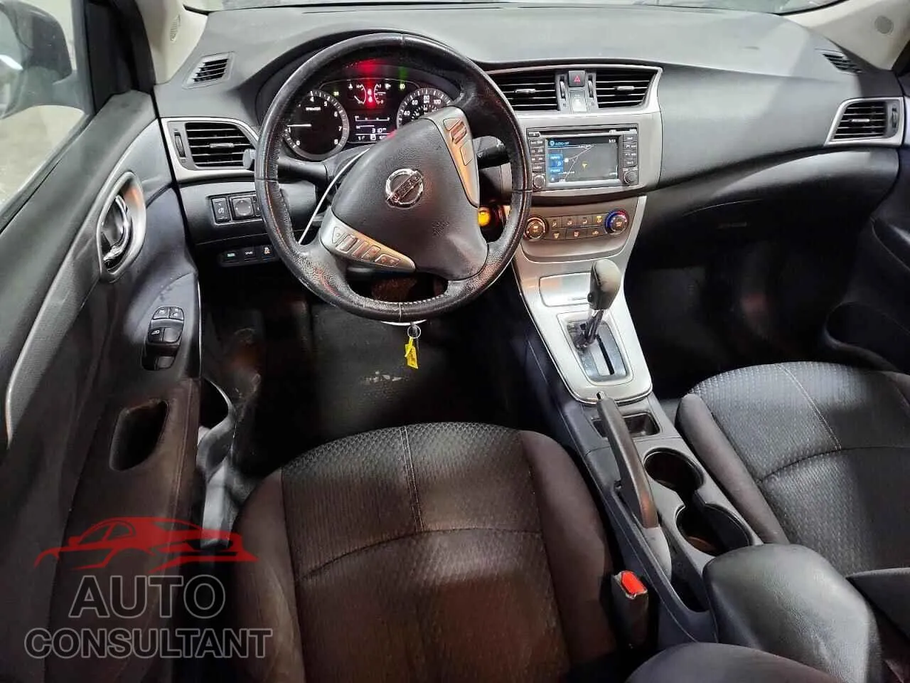 2013 NISSAN SENTRA Damaged VIN 3N1AB7AP7DL695981 – undercarriage