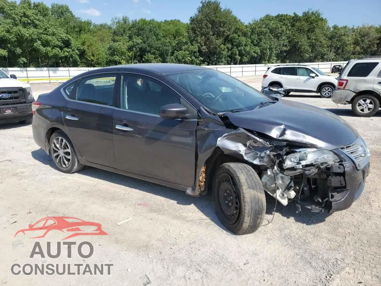 2014 NISSAN SENTRA Damaged VIN 3N1AB7AP7EL640643 – dashboard