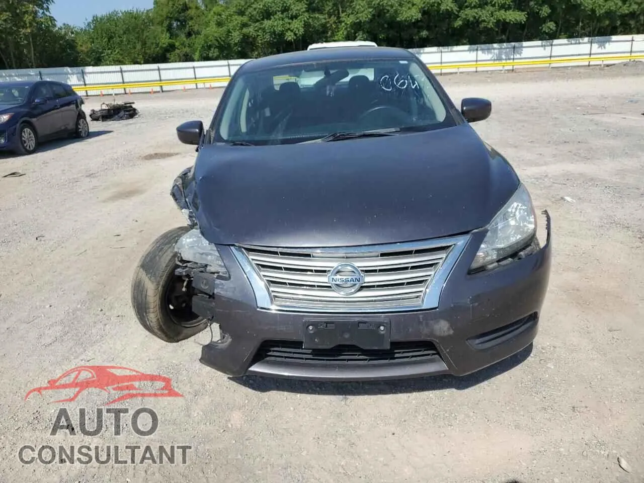 2014 NISSAN SENTRA Damaged VIN 3N1AB7AP7EL640643 – interior seats