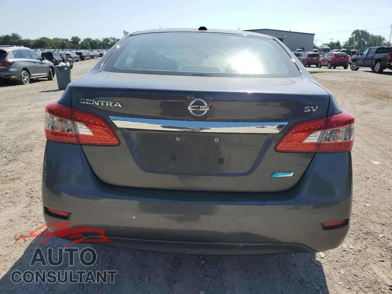 2014 NISSAN SENTRA Damaged VIN 3N1AB7AP7EL640643 – engine bay