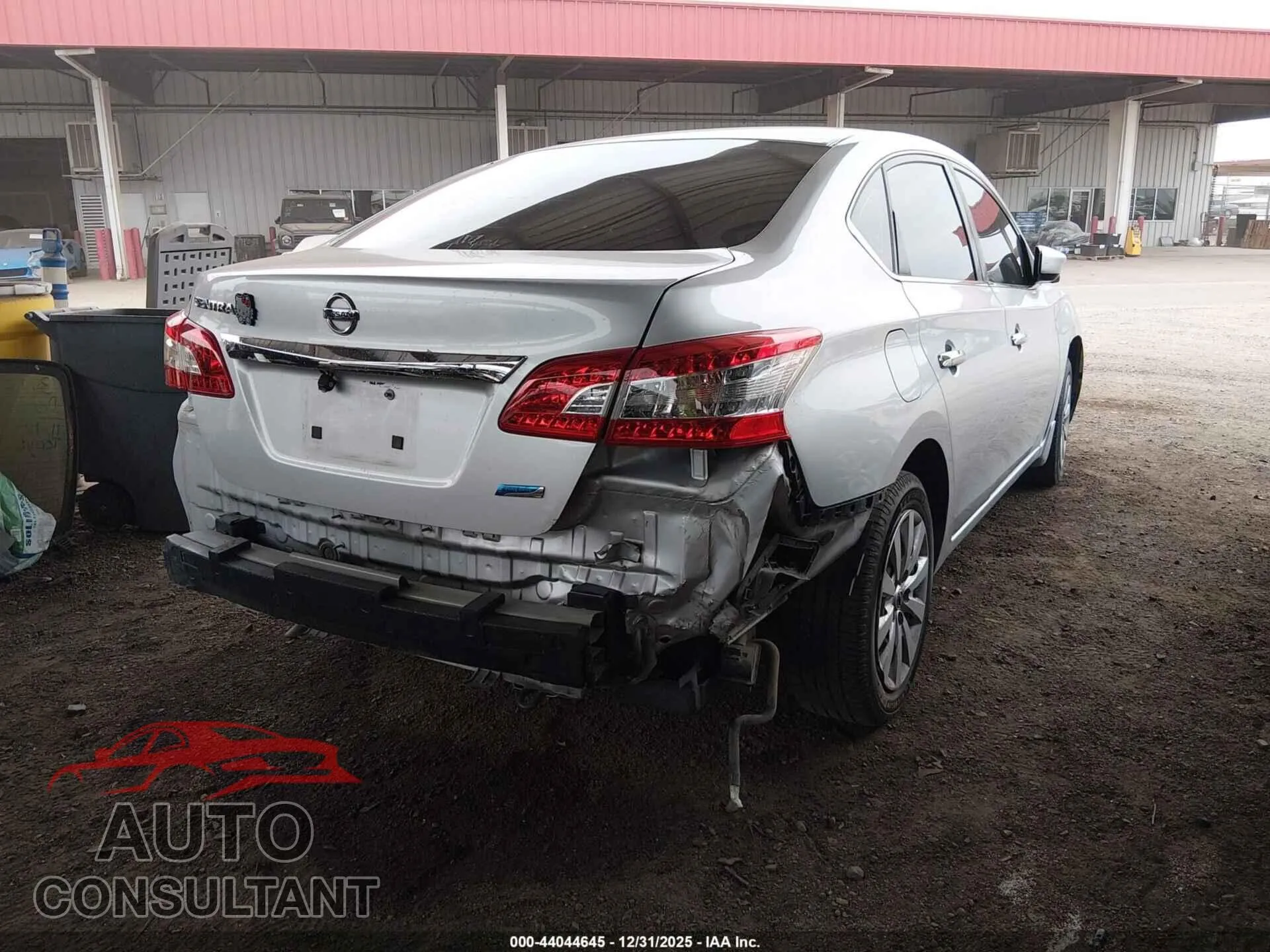 2014 NISSAN SENTRA Damaged VIN 3N1AB7AP8EL686398 – dashboard