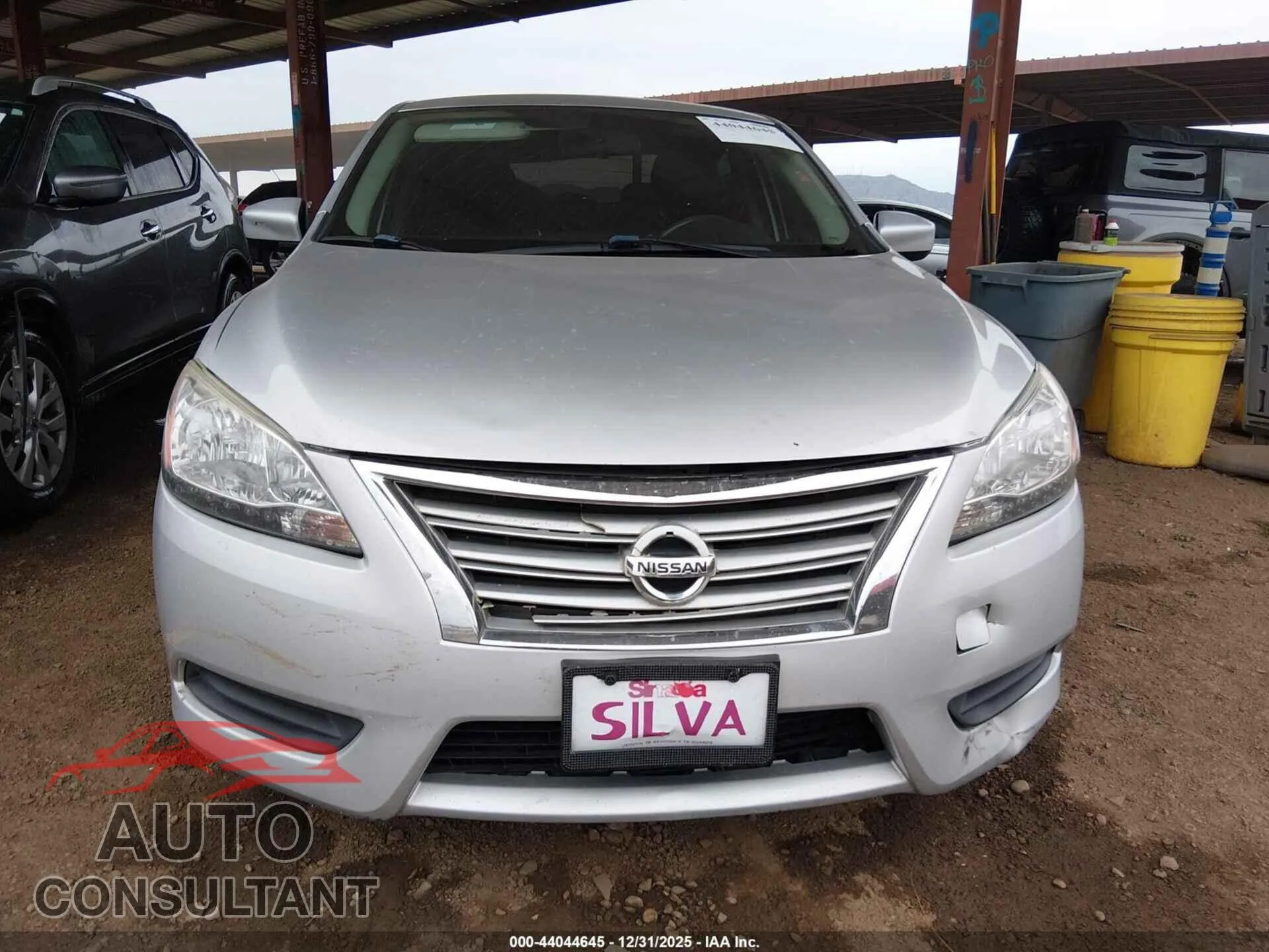 2014 NISSAN SENTRA Damaged VIN 3N1AB7AP8EL686398 – photo 13