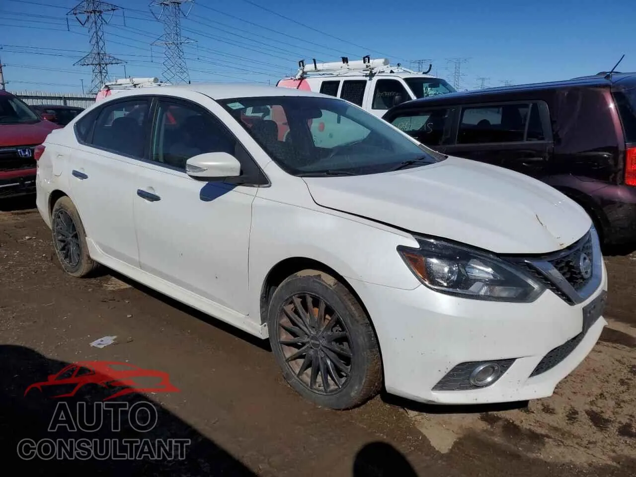 2017 NISSAN SENTRA Damaged VIN 3N1AB7AP9HY252806 – dashboard