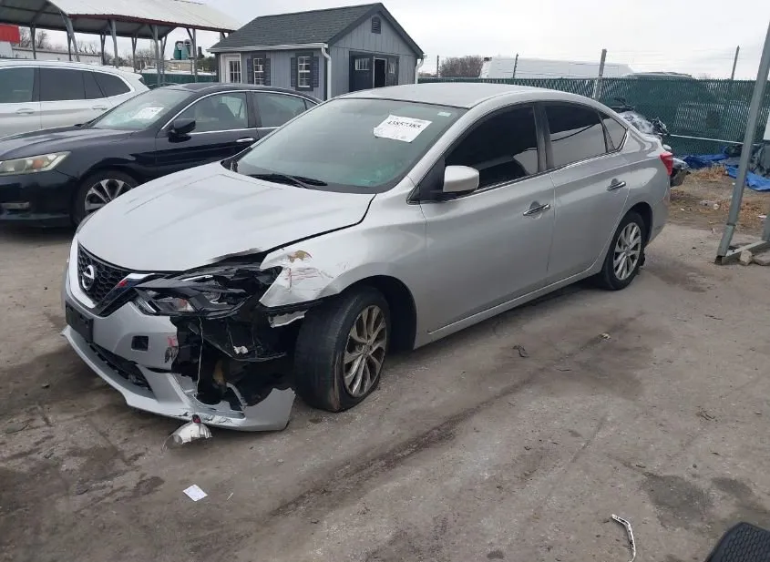2018 NISSAN Sentra Used VIN 3N1AB7AP9JY281454 – undercarriage