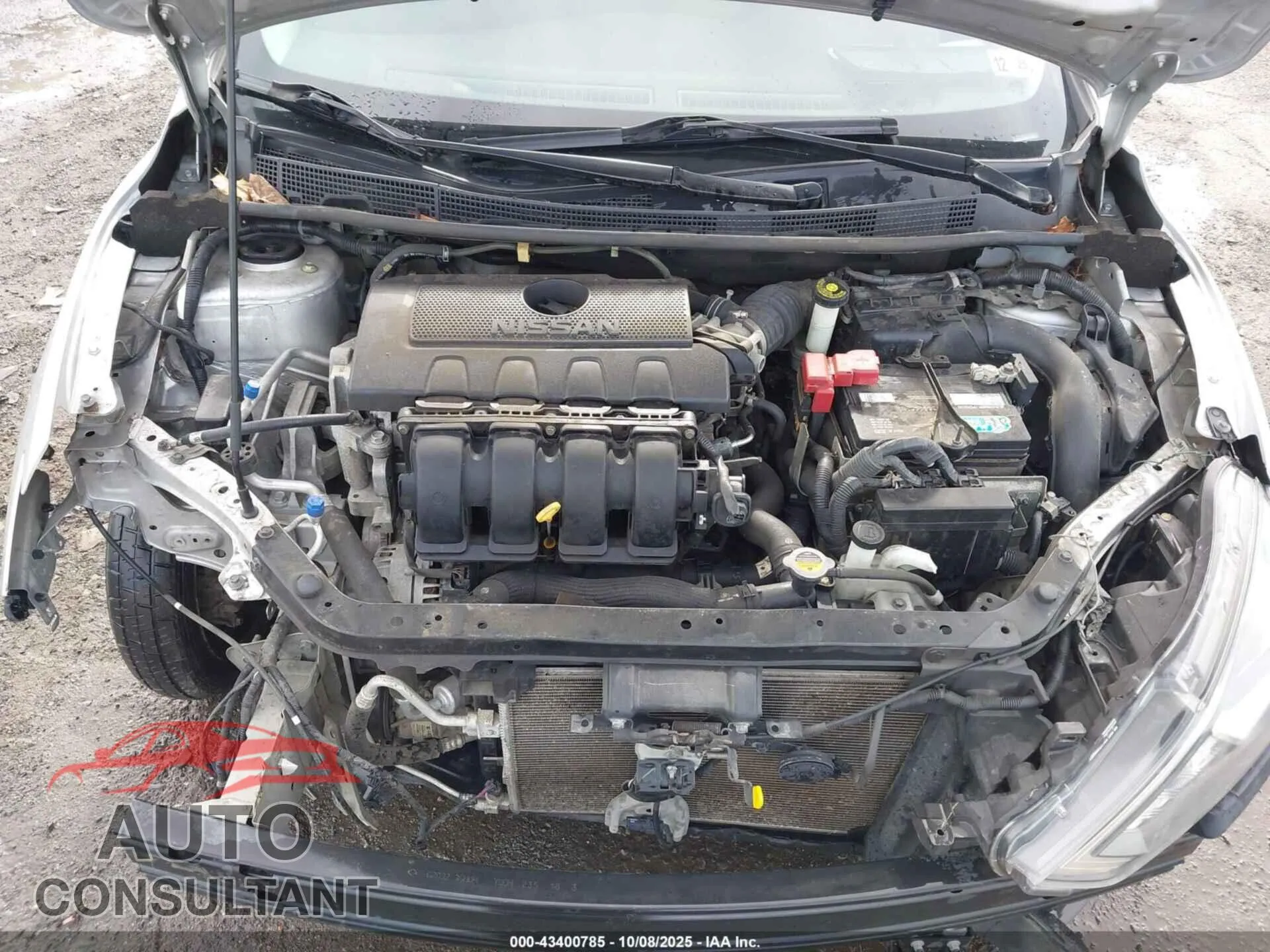 2019 NISSAN SENTRA Damaged VIN 3N1AB7AP9KY228108 – odometer reading