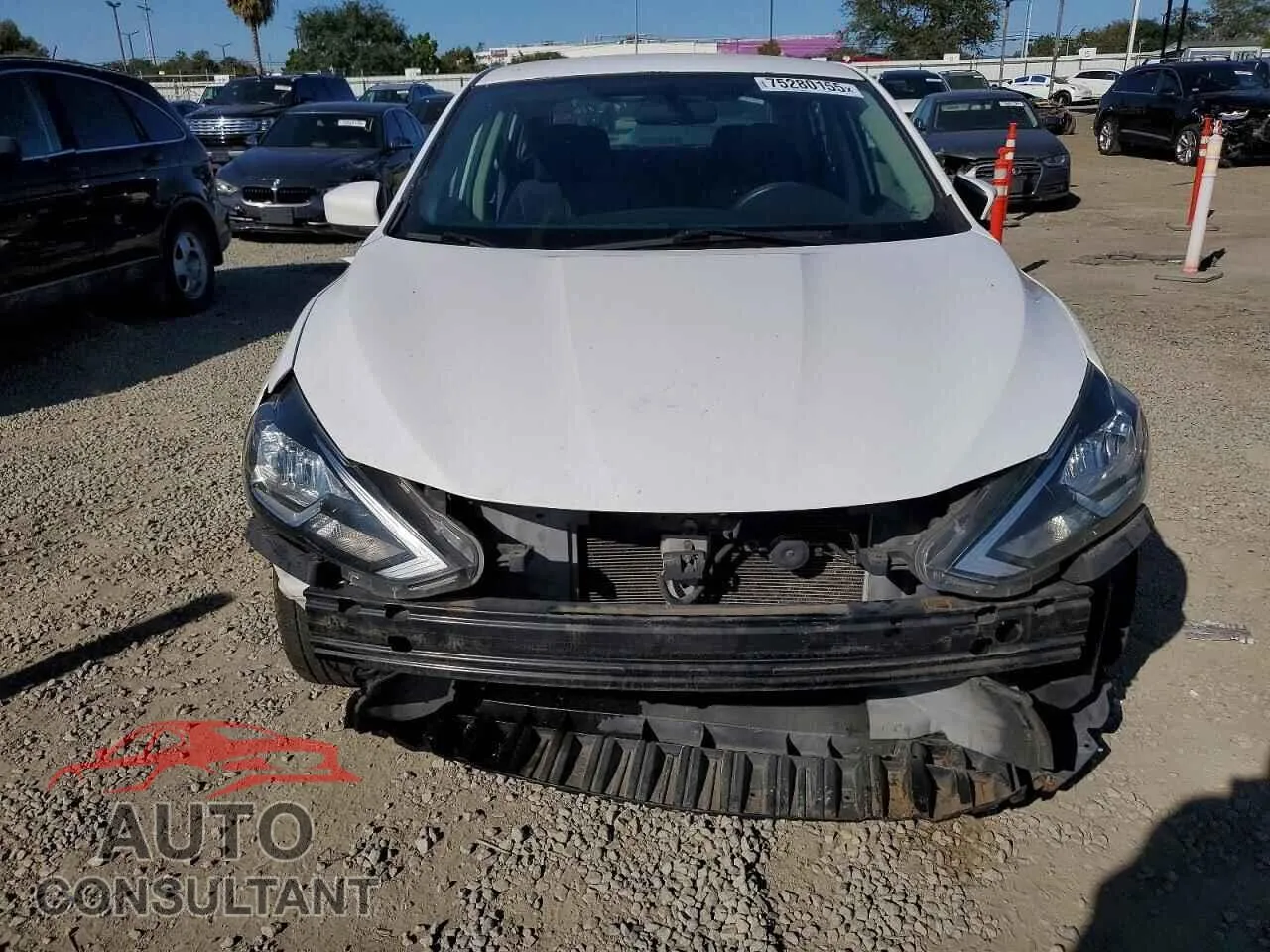 2016 NISSAN SENTRA Damaged VIN 3N1AB7APXGY296862 – interior seats