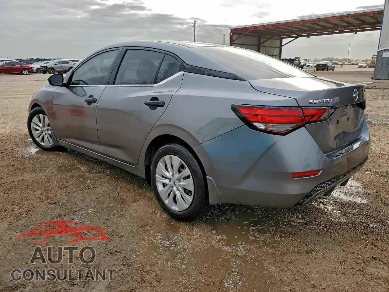 2025 NISSAN SENTRA Damaged VIN 3N1AB8BV2SY250793 – rear exterior