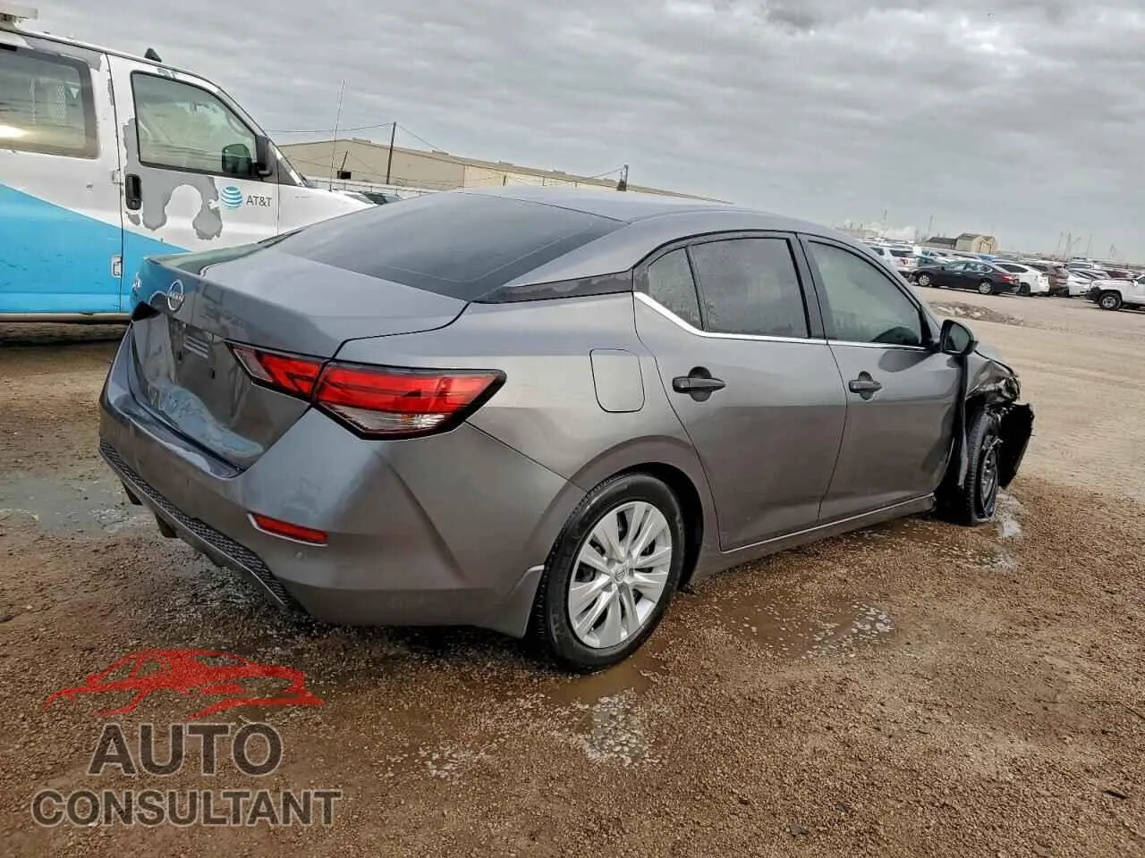 2025 NISSAN SENTRA Damaged VIN 3N1AB8BV2SY250793 – side profile