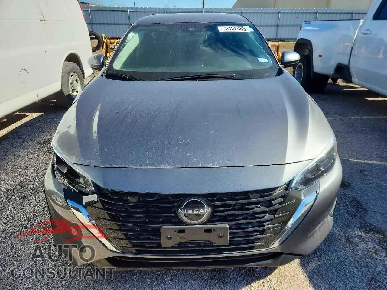 2025 NISSAN SENTRA Damaged VIN 3N1AB8BV2SY250793 – interior seats