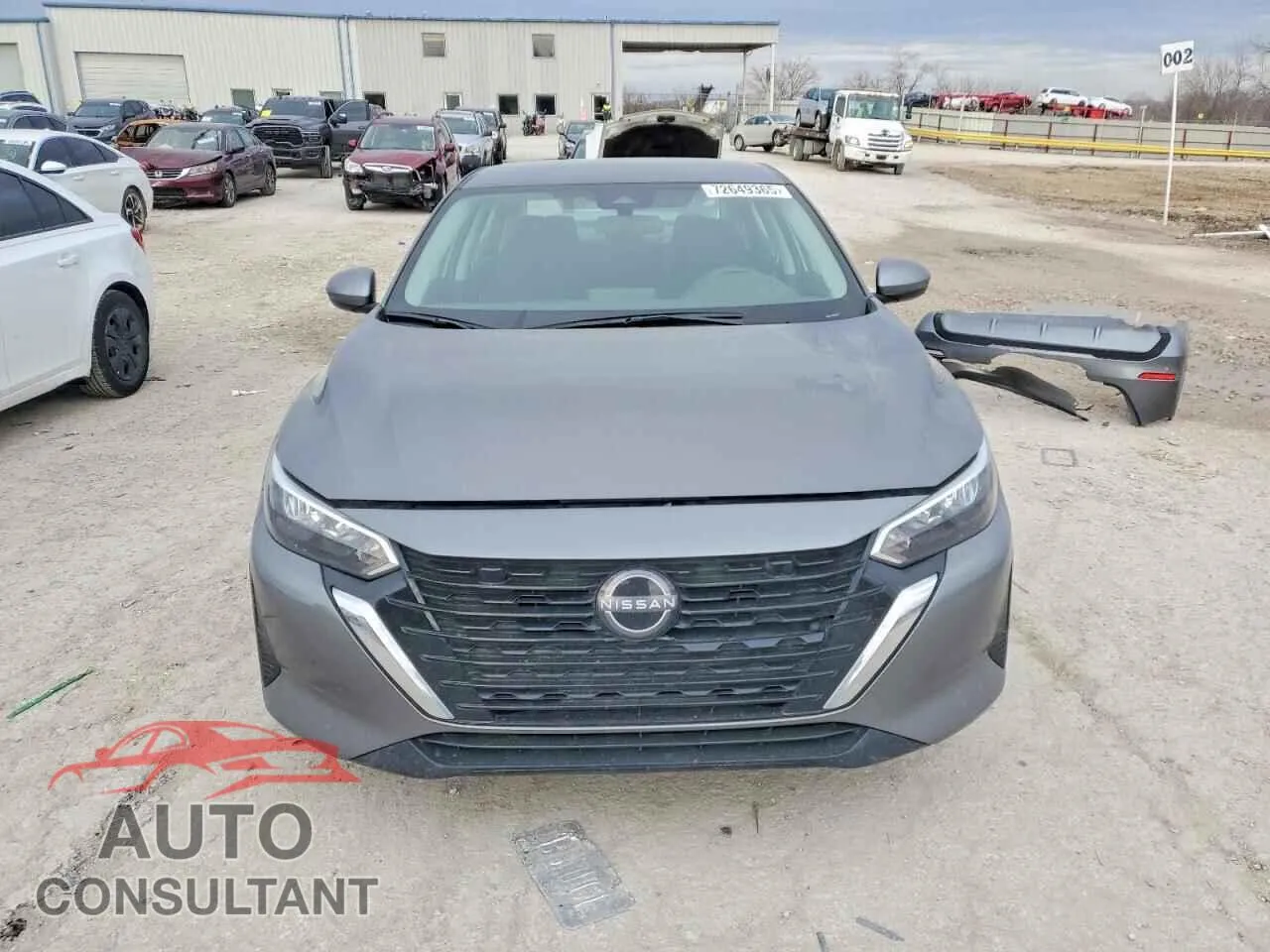 2024 NISSAN SENTRA Damaged VIN 3N1AB8BV6RY204622 – interior seats