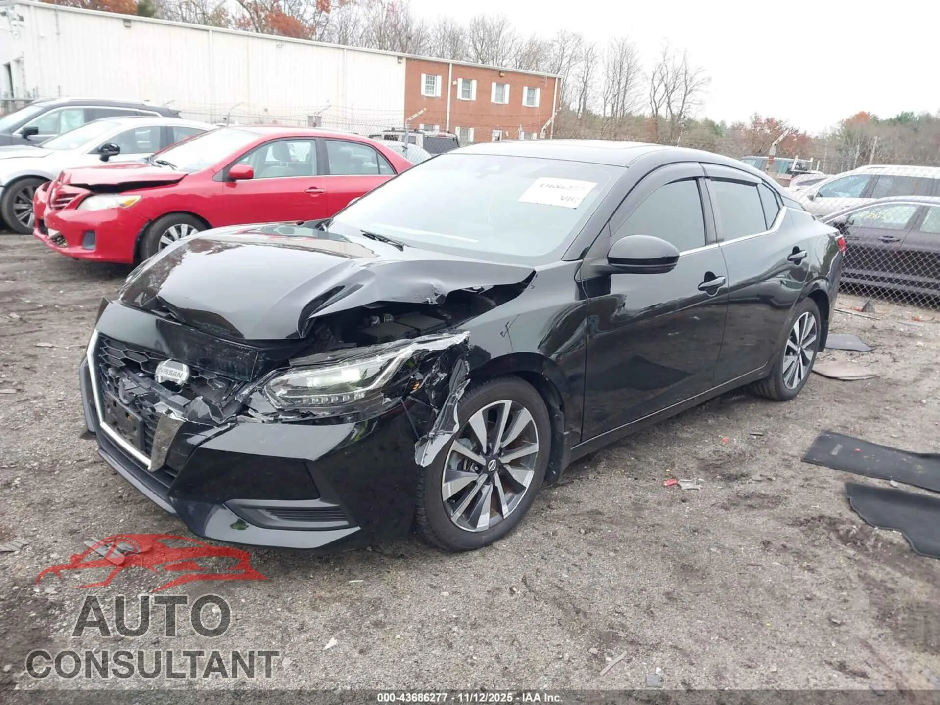 2020 NISSAN SENTRA Damaged VIN 3N1AB8CV1LY268279 – rear exterior 2020 NISSAN SENTRA Damaged VIN 3N1AB8CV1LY268279 – rear exterior