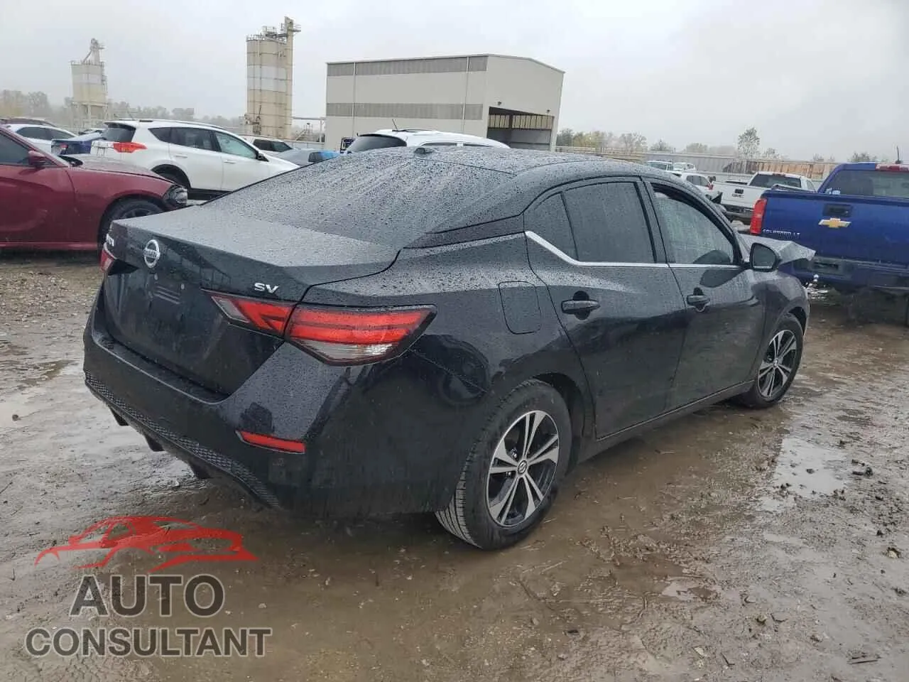 2023 NISSAN SENTRA Damaged VIN 3N1AB8CV4PY230647 – side profile