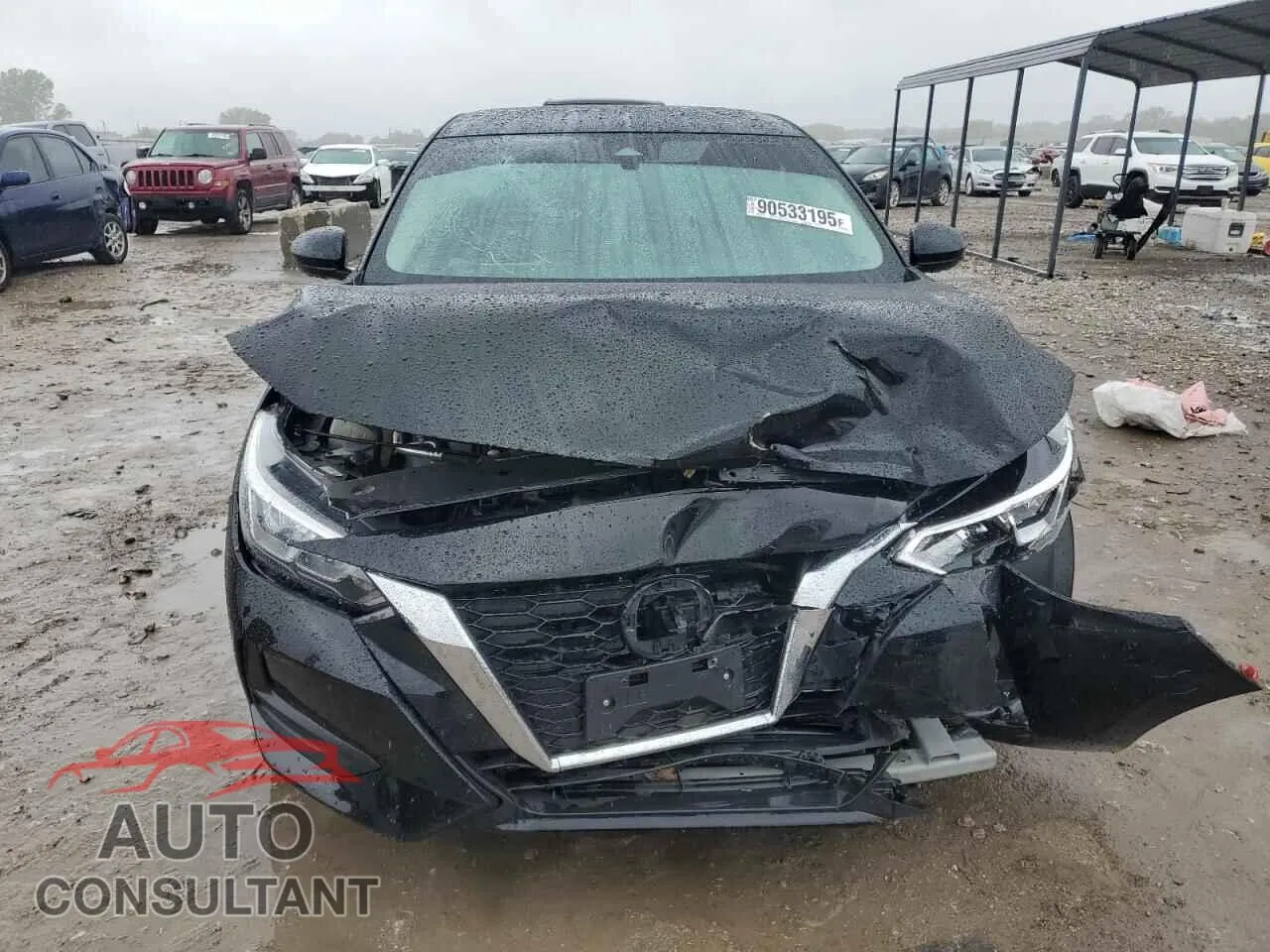 2023 NISSAN SENTRA Damaged VIN 3N1AB8CV4PY230647 – interior seats
