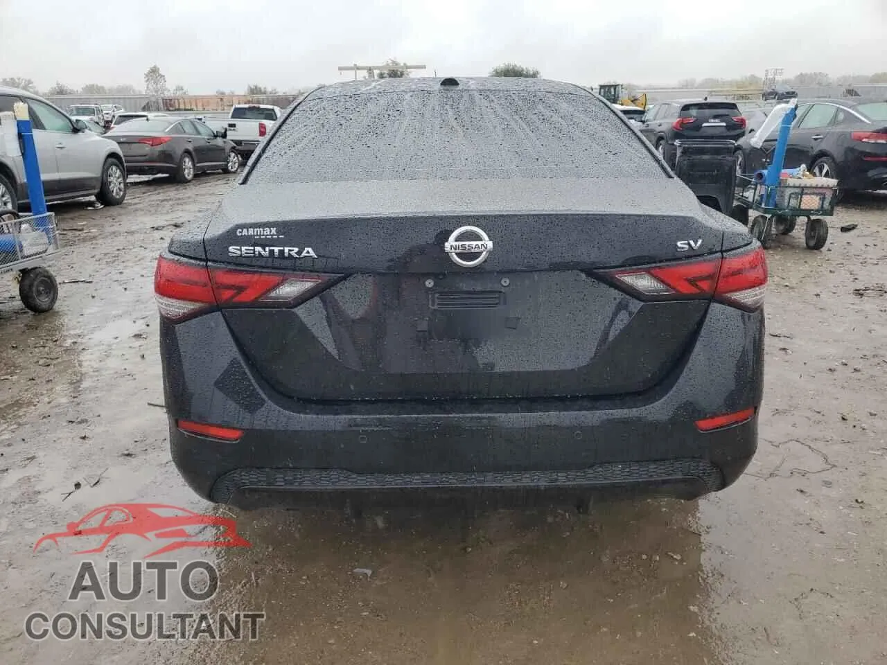 2023 NISSAN SENTRA Damaged VIN 3N1AB8CV4PY230647 – engine bay