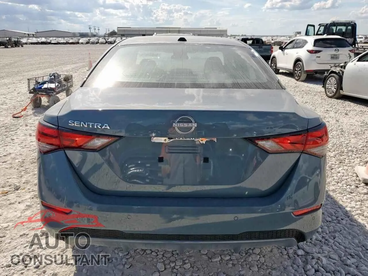 2025 NISSAN SENTRA Damaged VIN 3N1AB8CV5SY291207 – engine bay