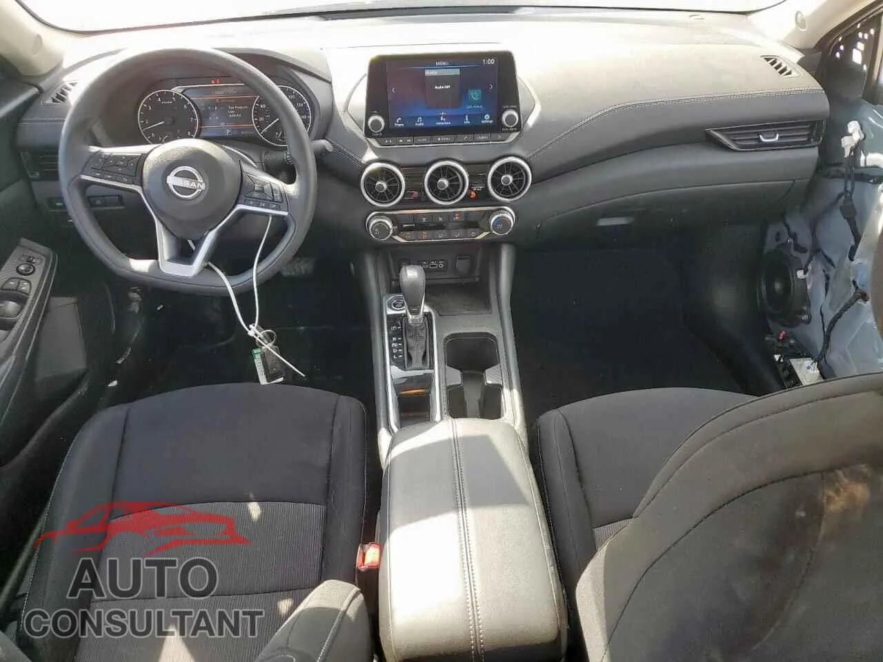 2025 NISSAN SENTRA Damaged VIN 3N1AB8CV5SY291207 – undercarriage