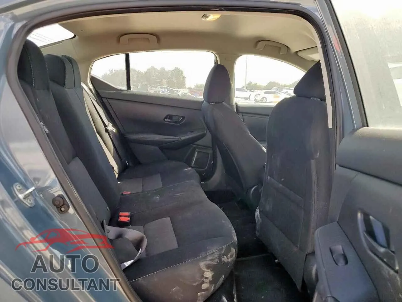 2025 NISSAN SENTRA Damaged VIN 3N1AB8CV5SY291207 – odometer reading