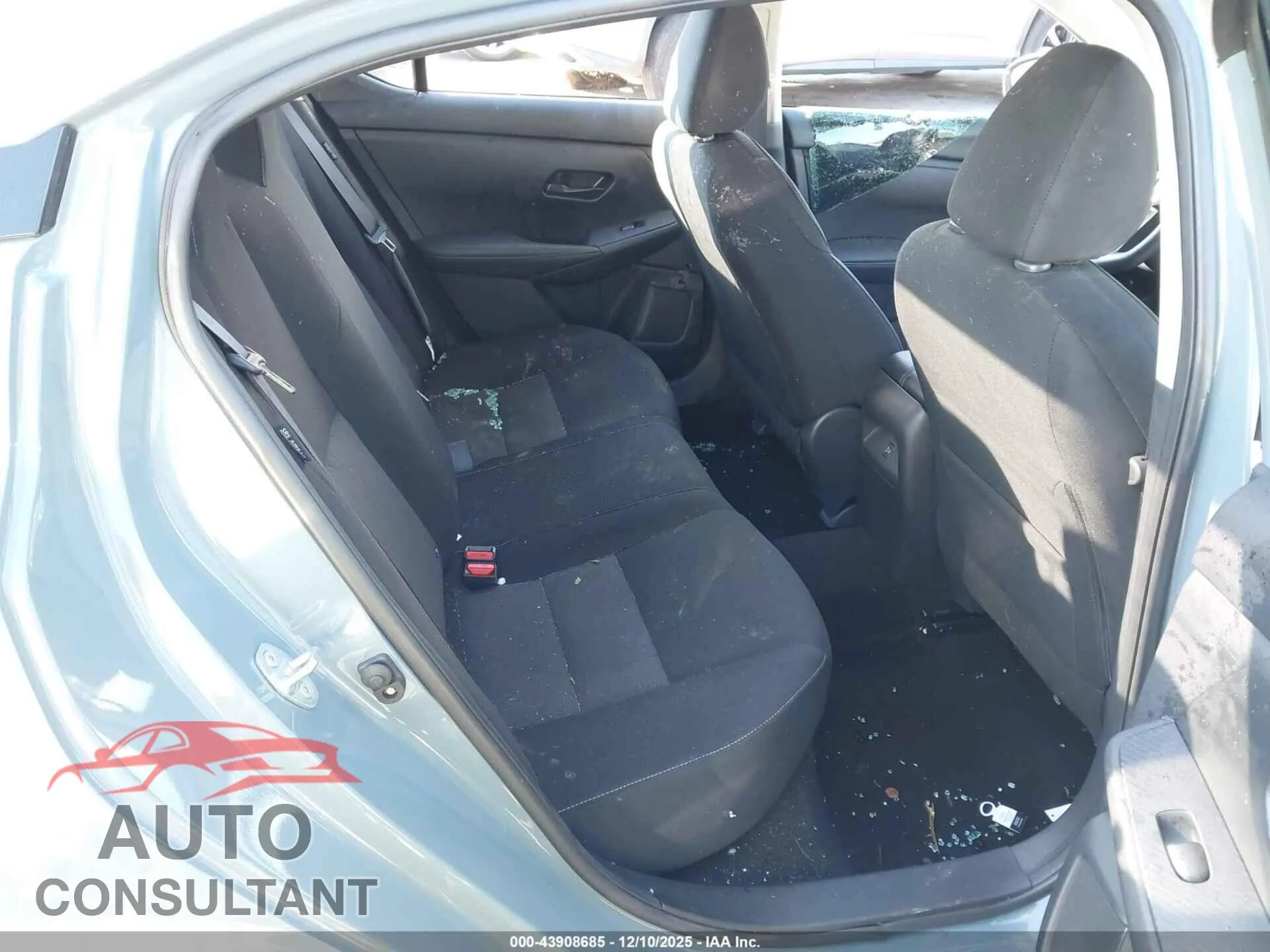 2025 NISSAN SENTRA Damaged VIN 3N1AB8CV8SY248500 – undercarriage