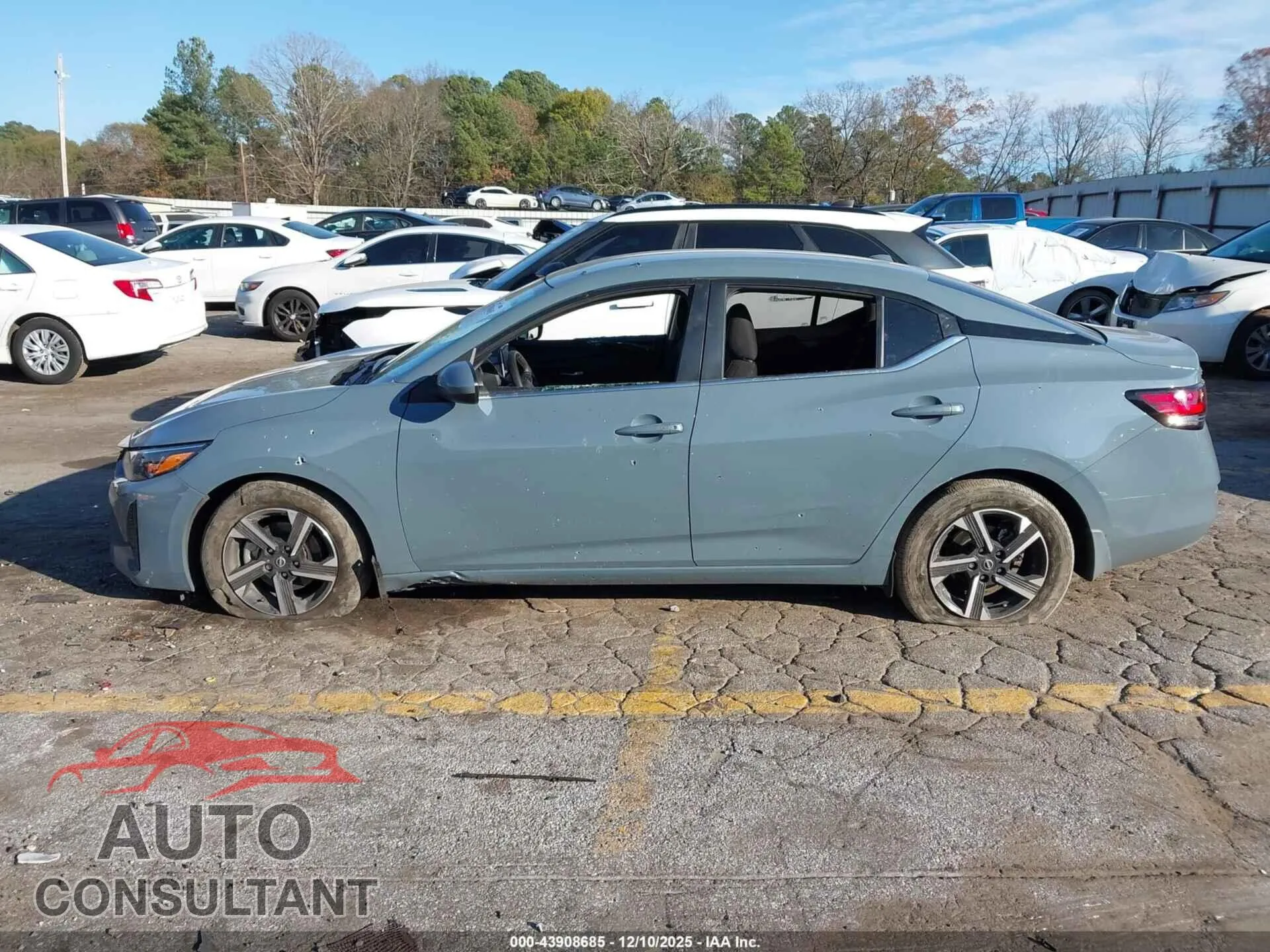 2025 NISSAN SENTRA Damaged VIN 3N1AB8CV8SY248500 – photo 13