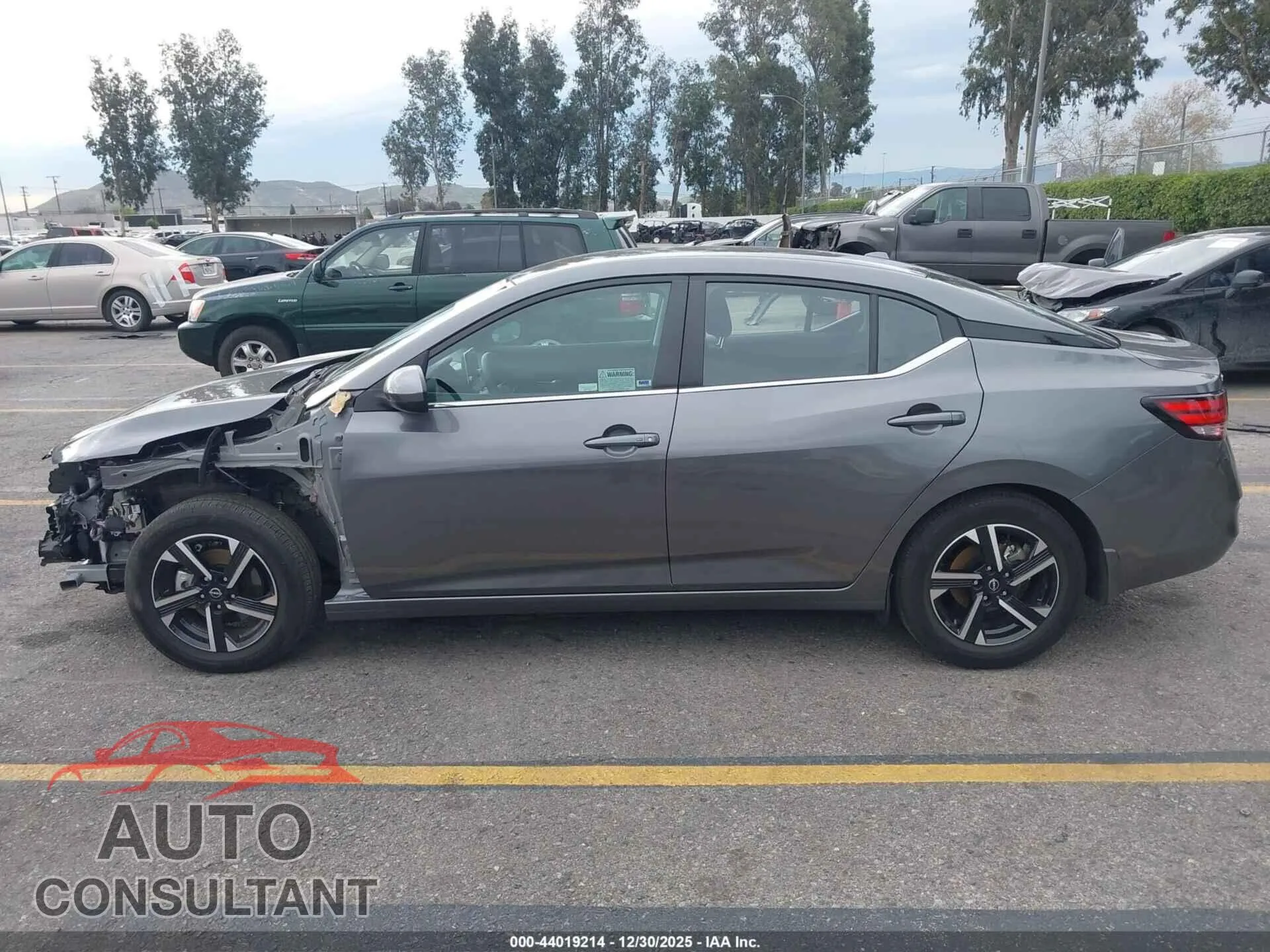2025 NISSAN SENTRA Damaged VIN 3N1AB8CV9SY236209 – photo 15 2025 NISSAN SENTRA Damaged VIN 3N1AB8CV9SY236209 – photo 15