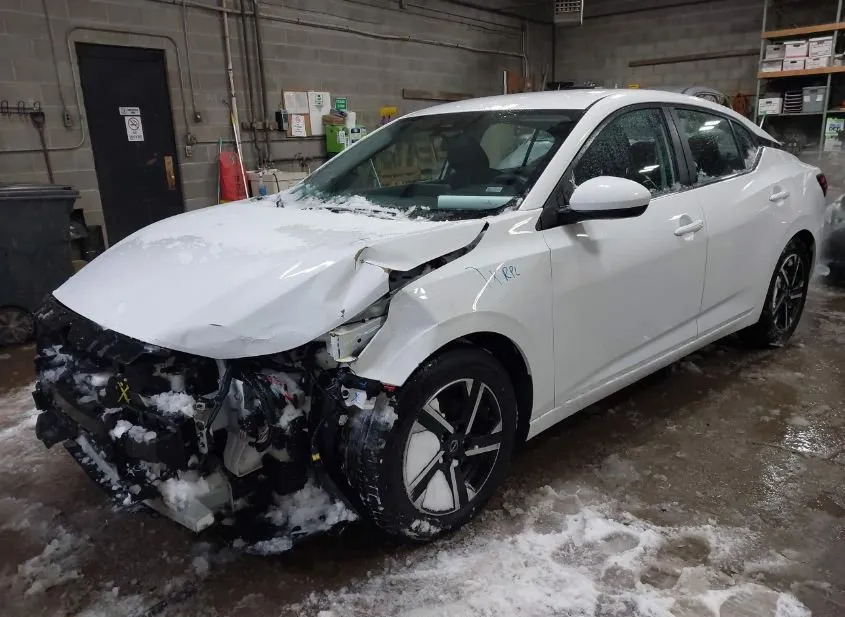 2025 NISSAN Sentra Used VIN 3N1AB8CV9SY305836 – side profile