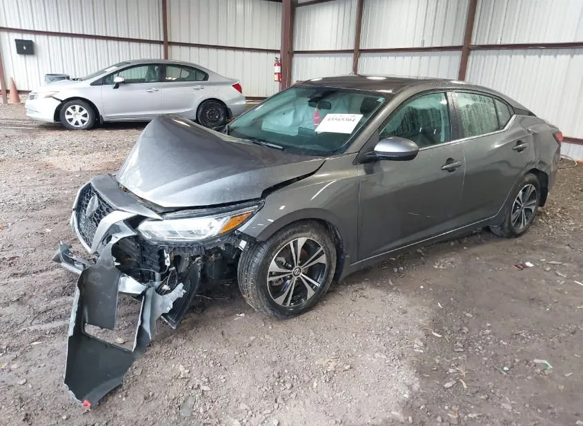 2023 NISSAN Sentra Used VIN 3N1AB8CVXPY290772 – trunk area