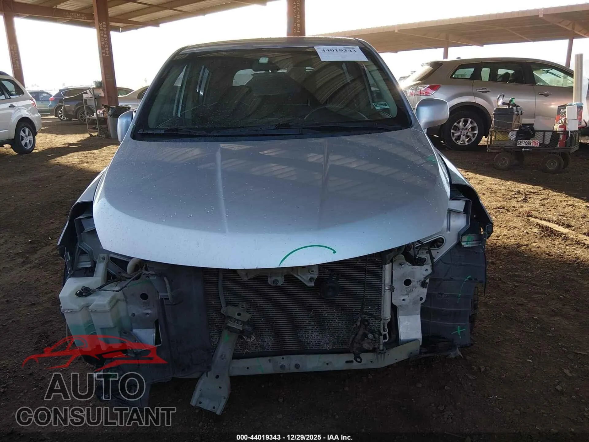 2010 NISSAN VERSA Damaged VIN 3N1BC1CP4AL450398 – engine bay 2010 NISSAN VERSA Damaged VIN 3N1BC1CP4AL450398 – engine bay