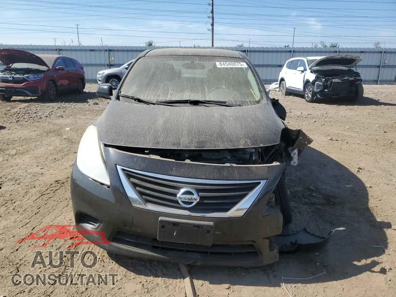 2014 NISSAN VERSA Damaged VIN 3N1CN7AP1EL804422 – interior seats