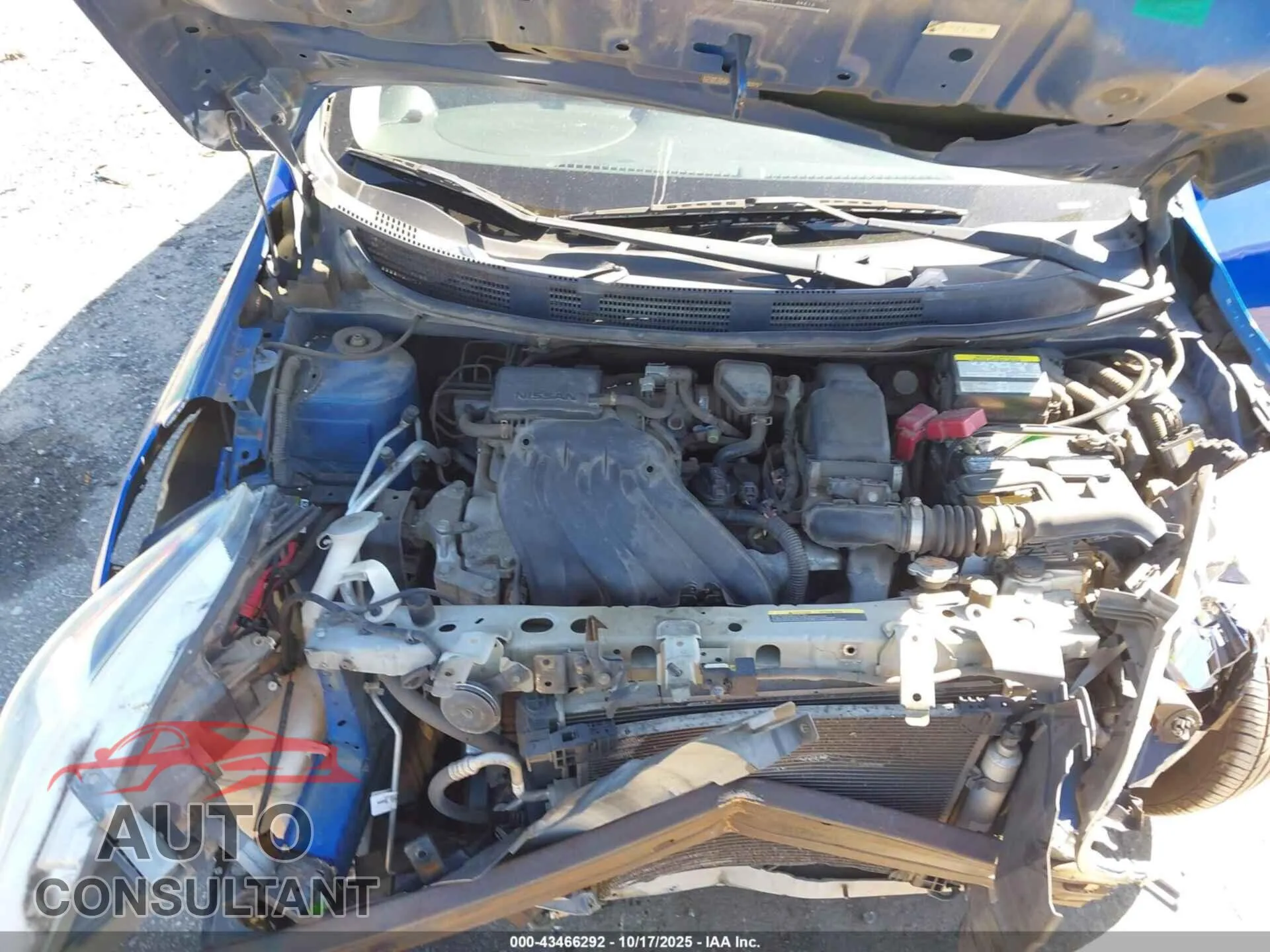 2015 NISSAN VERSA Damaged VIN 3N1CN7AP1FL813395 – odometer reading