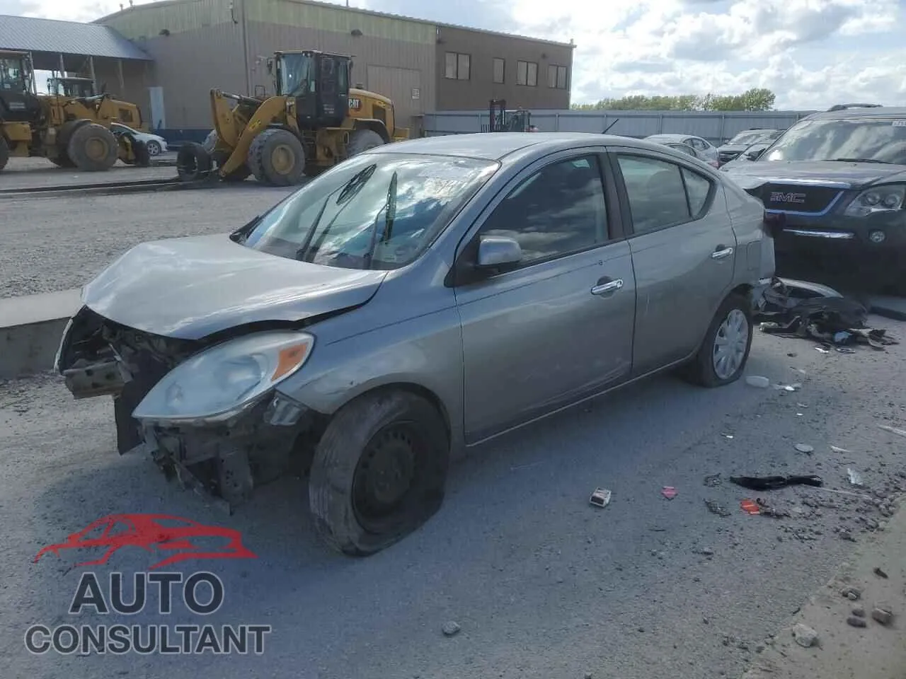2012 NISSAN VERSA Damaged VIN 3N1CN7AP2CL824479 – rear exterior 2012 NISSAN VERSA Damaged VIN 3N1CN7AP2CL824479 – rear exterior